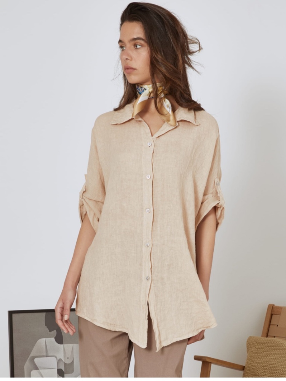 Modamalfi linen shirt